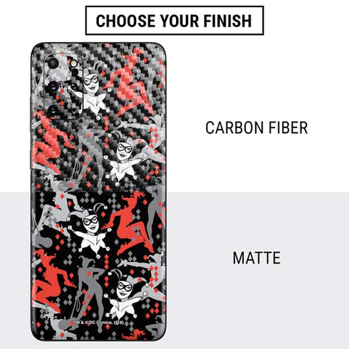 DC Comics Harley Quinn All Over Print Galaxy S20 Plus Skin