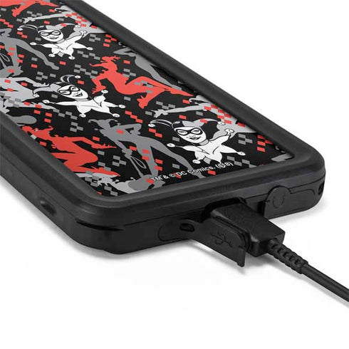 DC Comics Harley Quinn All Over Print Galaxy S20 Plus Waterproof Case