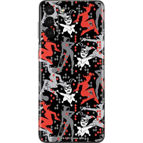 DC Comics Harley Quinn All Over Print Galaxy S21 Plus 5G Skin