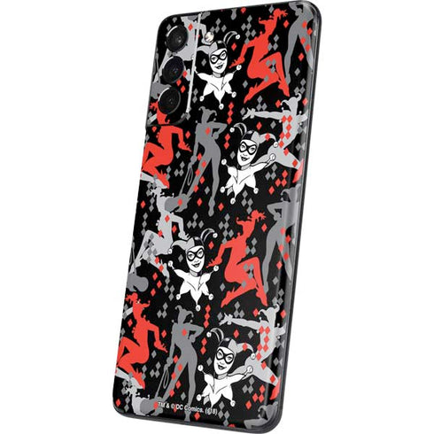 DC Comics Harley Quinn All Over Print Galaxy S21 Plus 5G Skin