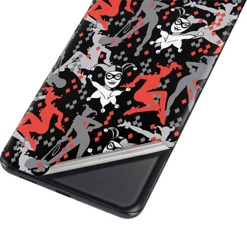 DC Comics Harley Quinn All Over Print Galaxy S21 Plus 5G Skin