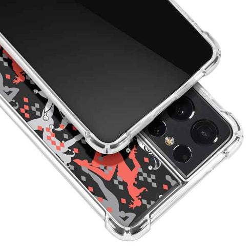 DC Comics Harley Quinn All Over Print Galaxy S21 Ultra 5G Clear Case