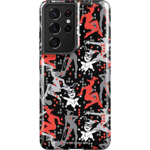 DC Comics Harley Quinn All Over Print Galaxy S21 Ultra 5G Pro Case