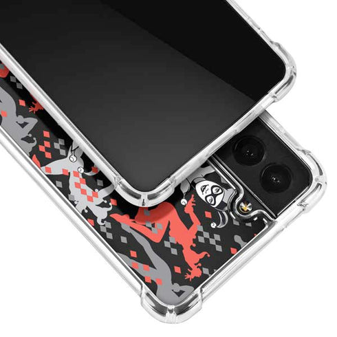 DC Comics Harley Quinn All Over Print Galaxy S22 Clear Case