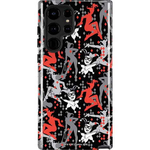DC Comics Harley Quinn All Over Print Galaxy S22 Ultra Pro Case