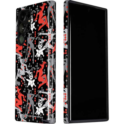 DC Comics Harley Quinn All Over Print Galaxy S22 Ultra Pro Case