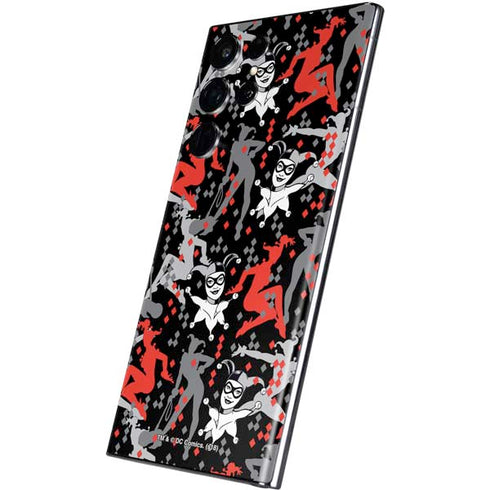 DC Comics Harley Quinn All Over Print Galaxy S22 Ultra Skin
