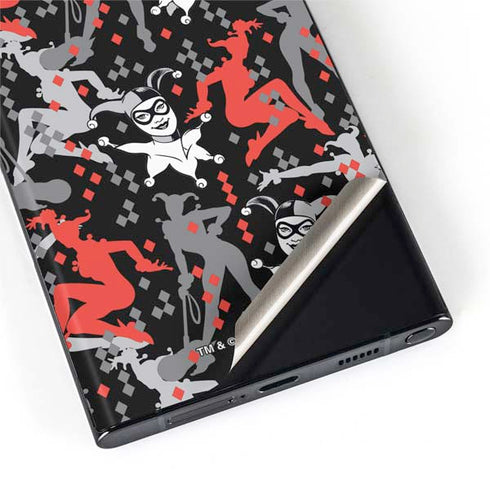 DC Comics Harley Quinn All Over Print Galaxy S22 Ultra Skin