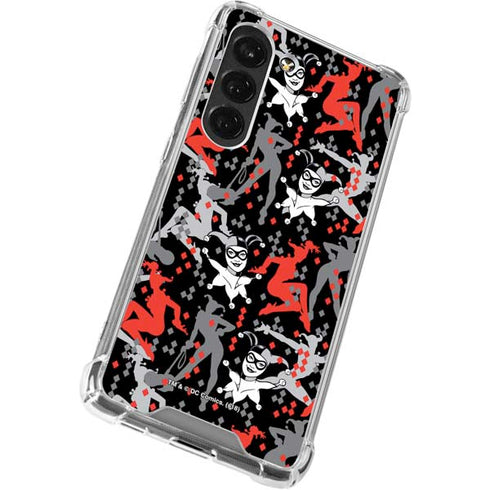 DC Comics Harley Quinn All Over Print Galaxy S23 Clear Case