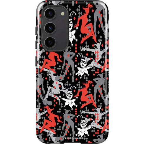 DC Comics Harley Quinn All Over Print Galaxy S23 Plus Pro Case