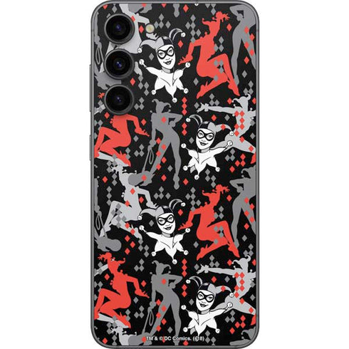 DC Comics Harley Quinn All Over Print Galaxy S23 Plus Skin