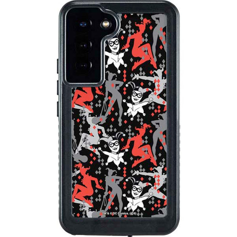 DC Comics Harley Quinn All Over Print Galaxy S23 Plus Waterproof Case