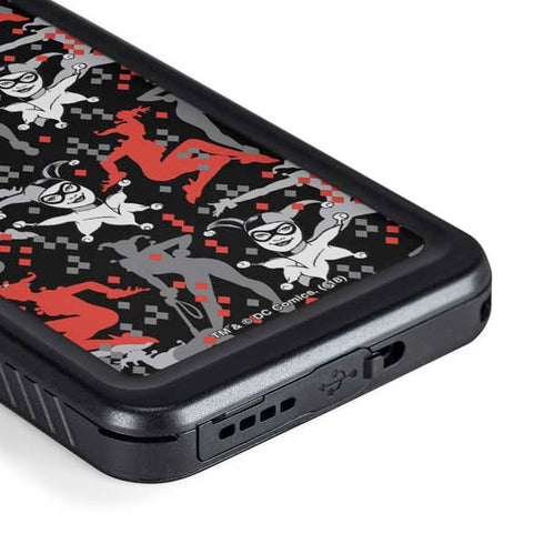 DC Comics Harley Quinn All Over Print Galaxy S23 Plus Waterproof Case
