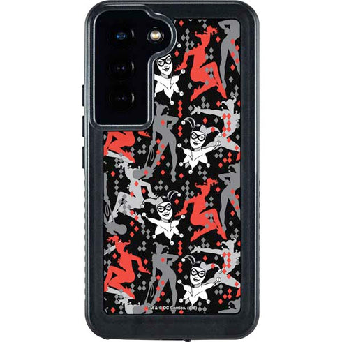 DC Comics Harley Quinn All Over Print Galaxy S23 Waterproof Case