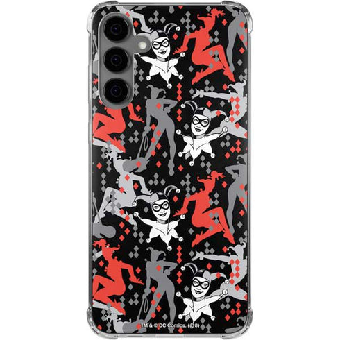 DC Comics Harley Quinn All Over Print Galaxy S24 Plus Clear Case