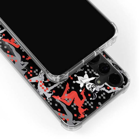 DC Comics Harley Quinn All Over Print Galaxy S24 Plus Clear Case