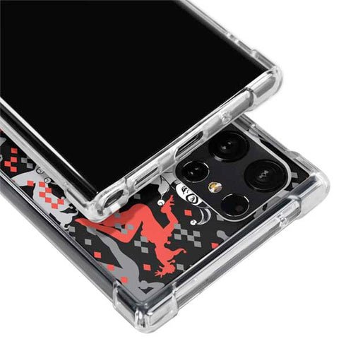 DC Comics Harley Quinn All Over Print Galaxy S24 Ultra Clear Case