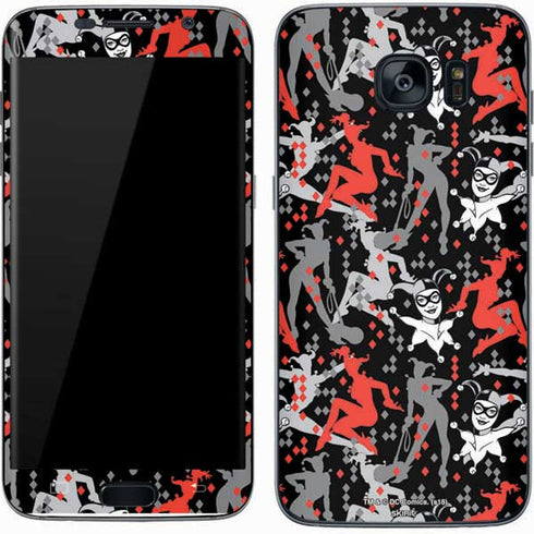 DC Comics Harley Quinn All Over Print Galaxy S7 Skin