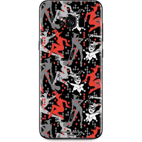 DC Comics Harley Quinn All Over Print Galaxy S8 Plus Skin