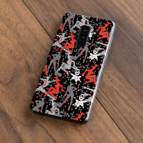 DC Comics Harley Quinn All Over Print Galaxy S9 Plus Skin