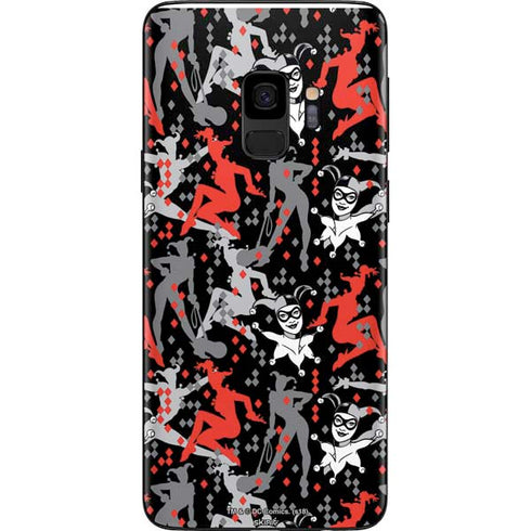 DC Comics Harley Quinn All Over Print Galaxy S9 Skin