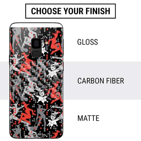 DC Comics Harley Quinn All Over Print Galaxy S9 Skin