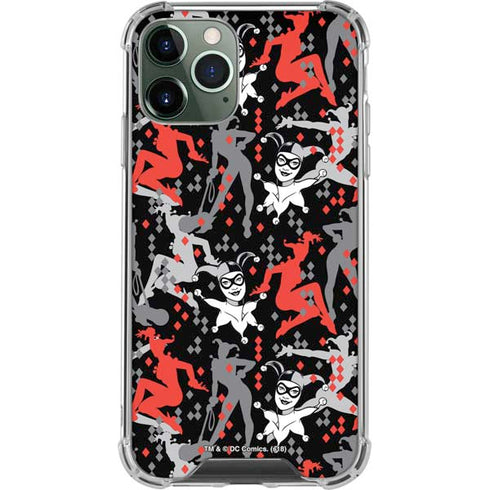 DC Comics Harley Quinn All Over Print iPhone 11 Pro Max Clear Case