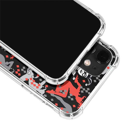 DC Comics Harley Quinn All Over Print iPhone 12 Clear Case