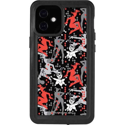 DC Comics Harley Quinn All Over Print iPhone 12 Mini Waterproof Case