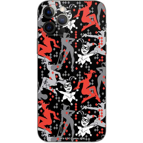 DC Comics Harley Quinn All Over Print iPhone 12 Pro Skin