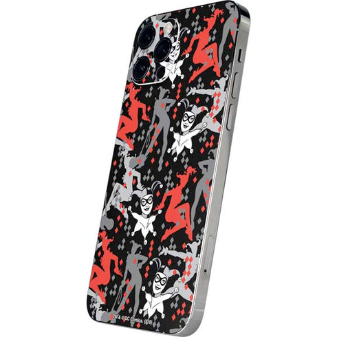 DC Comics Harley Quinn All Over Print iPhone 12 Pro Skin