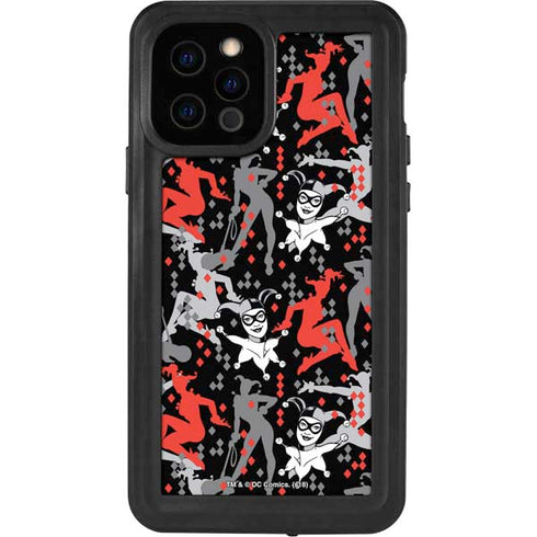DC Comics Harley Quinn All Over Print iPhone 12 Pro Waterproof Case