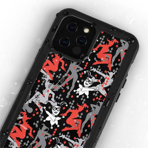 DC Comics Harley Quinn All Over Print iPhone 12 Pro Waterproof Case