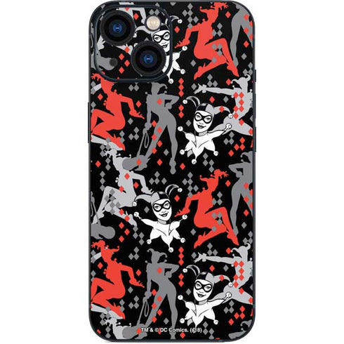 DC Comics Harley Quinn All Over Print iPhone 13 Mini Skin