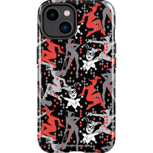 DC Comics Harley Quinn All Over Print iPhone 14 Plus Impact Case