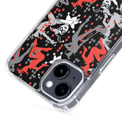 DC Comics Harley Quinn All Over Print iPhone 14 Plus MagSafe Case