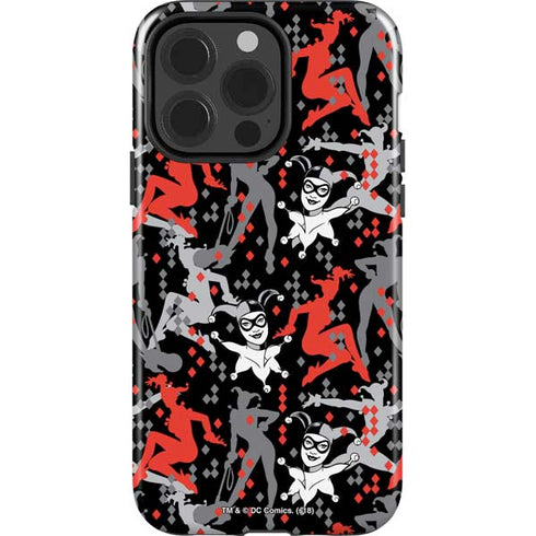 DC Comics Harley Quinn All Over Print iPhone 15 Pro Impact Case