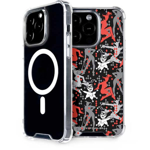 DC Comics Harley Quinn All Over Print iPhone 14 Pro MagSafe Case