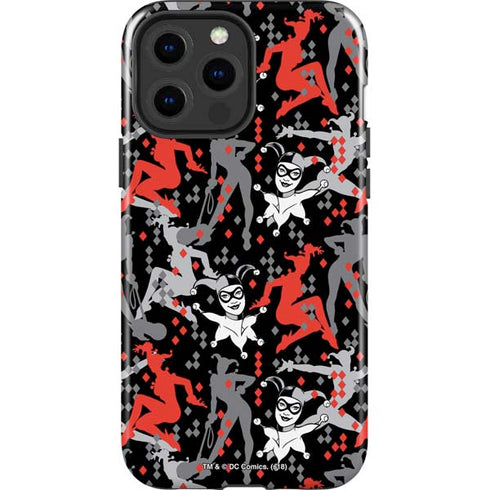DC Comics Harley Quinn All Over Print iPhone 15 Pro Max Impact Case