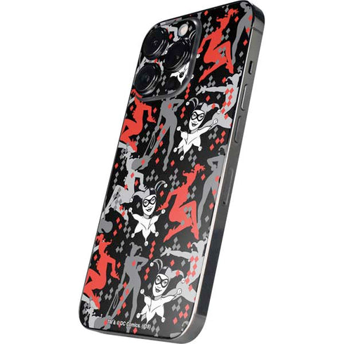 DC Comics Harley Quinn All Over Print iPhone 14 Pro Skin