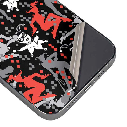 DC Comics Harley Quinn All Over Print iPhone 14 Pro Skin