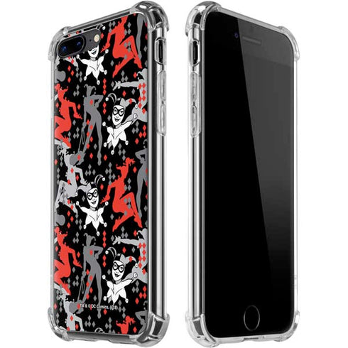 DC Comics Harley Quinn All Over Print iPhone 7/8 Plus Clear Case