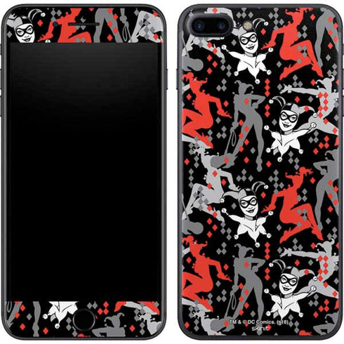 DC Comics Harley Quinn All Over Print iPhone 8 Plus Skin
