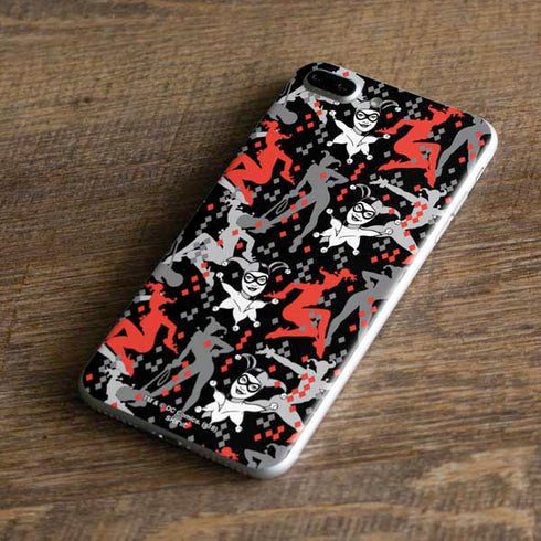DC Comics Harley Quinn All Over Print iPhone 8 Plus Skin