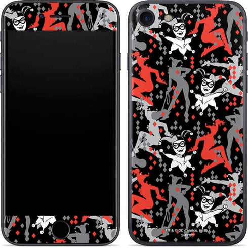 DC Comics Harley Quinn All Over Print iPhone SE (2nd & 3rd Gen) Skin