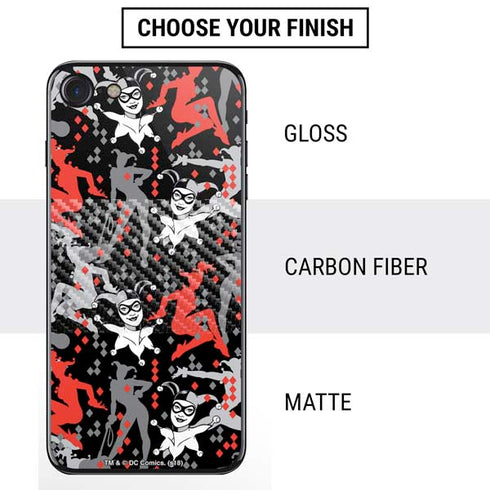 DC Comics Harley Quinn All Over Print iPhone SE (2nd & 3rd Gen) Skin