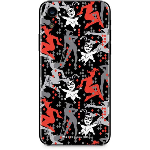 DC Comics Harley Quinn All Over Print iPhone XR Skin