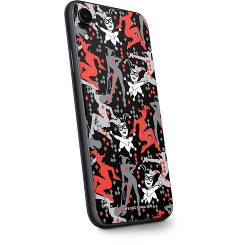 DC Comics Harley Quinn All Over Print iPhone XR Skin