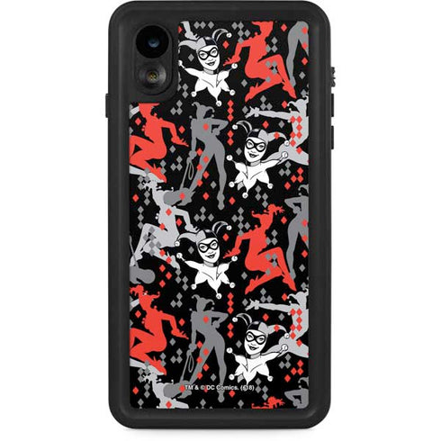 DC Comics Harley Quinn All Over Print iPhone XR Waterproof Case