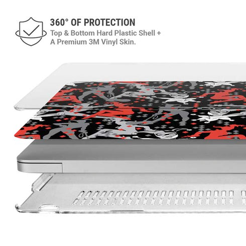DC Comics Harley Quinn All Over Print MacBook Air 15in (2023-2025) Case plus Skin